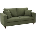 2 Seater Corduroy Sofa 170 x 80 x 82cm