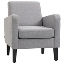 Linen Armchair 66 x 72 x 74cm