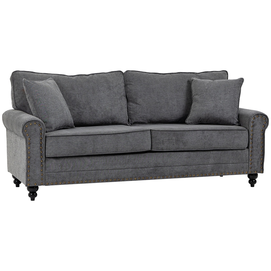 [AOSOM-839-499V71BN] 3 Seater Sofa 196 x 80.5 x 89cm