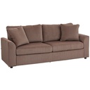 3 Seater Corduroy Sofa 212 x 80 x 88cm
