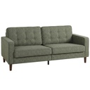 3 Seater Velvet Sofa 199 x 80 x 86cm