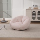 Corner Faux Fur Armchair 100 x 90 x 57cm
