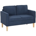 Corduroy Sofa 117 x 63 x 79cm