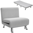 Linen Sofa Bed 75 x 70 x 75cm