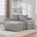 2 Seater Corduroy Sofa 200 x 174 x 80cm