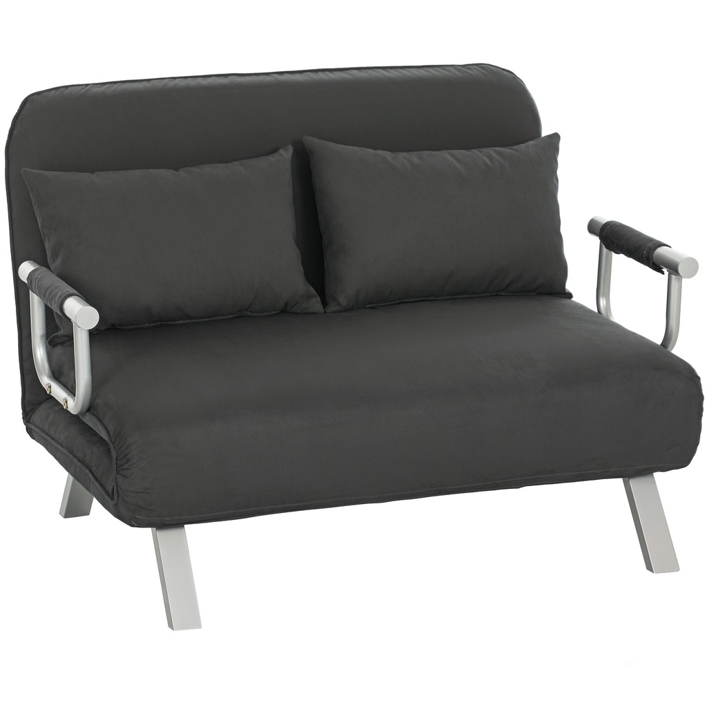 [AOSOM-833-042V70CG] Sofa Bed 111 x 80 x 78cm