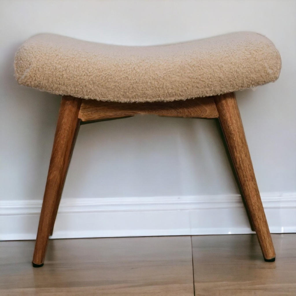[AOSOM-F-AFU-B2743P402975] Ottoman Bench 40 x 63 x 52cm, Brown