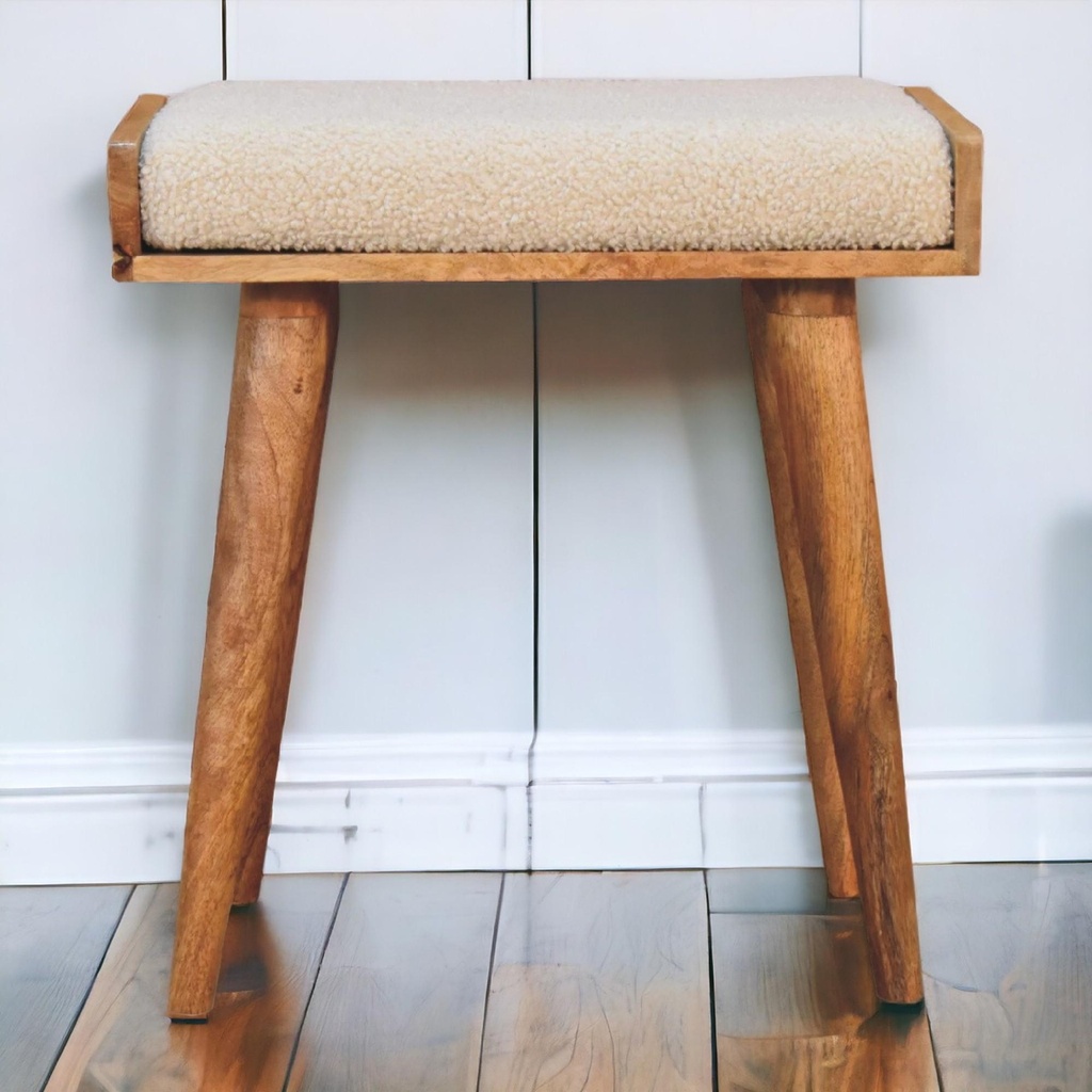[AOSOM-F-AFU-B2743P402989] Footstool 35 x 50 x 52cm, Brown