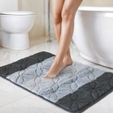 Aurora Collection - Tonal Stripe 2 Piece Bath Set