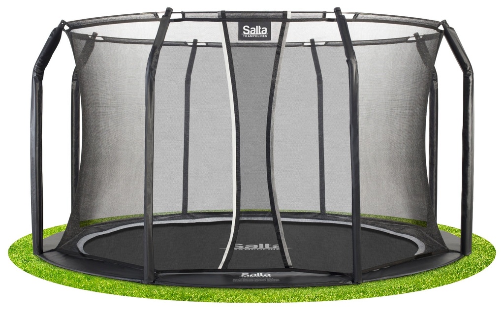 [5066AE] 13ft Salta Royal Baseground Round Trampoline with Enclosure (Product Only)