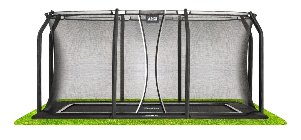 [5365AE] 10ft x 7ft Salta Royal Baseground Rectangular Trampoline with Enclosure (Product Only)