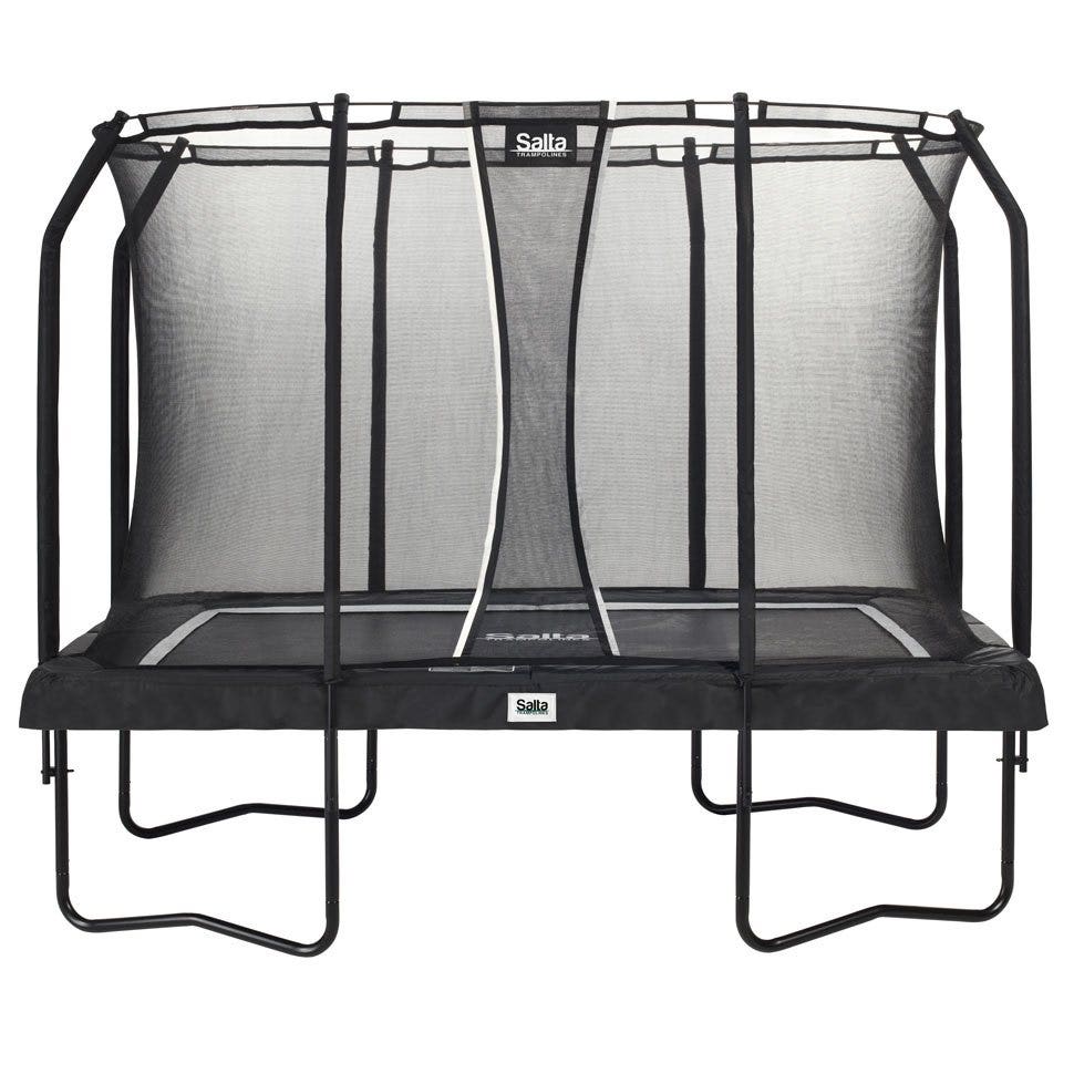 10ft x 7ft Salta Rectangular Premium Edition Trampoline with Enclosure