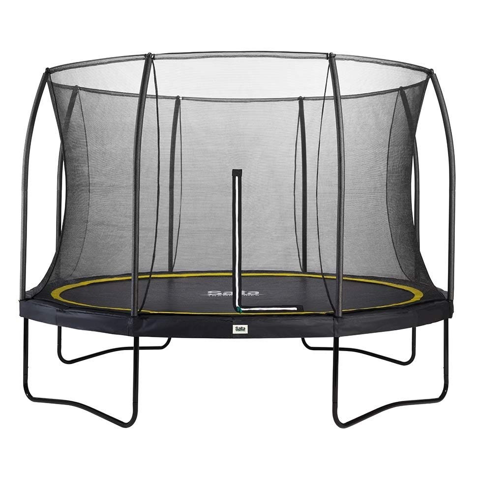 [5078A] 14ft Salta Round Comfort Edition Trampoline with Enclosure (Product Only, Black)