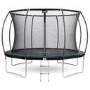12ft Salta Cosmos Round Trampoline with Enclosure