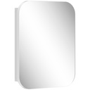 Bathroom Wall Cabinet with Mirror White