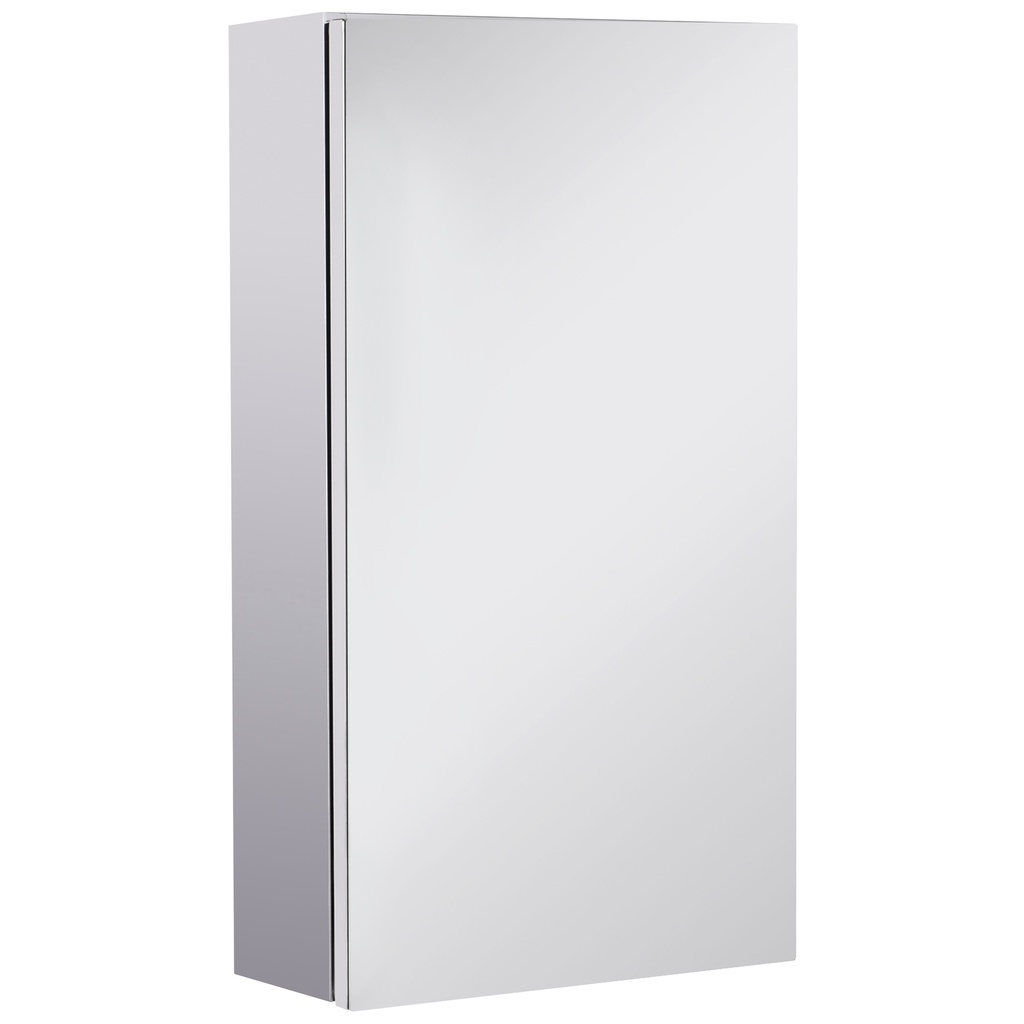Wall-mounted Bathroom Mirror Cabinet 300mm Stainless Steel