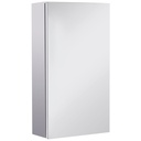 Wall-mounted Bathroom Mirror Cabinet 300mm Stainless Steel