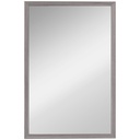 Wall-Mounted Mirror 40x60cm Living Room Grey