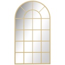 Arched Wall Mirror Modern Window 110x65cm