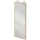 Full Length Wall Mirror 40x110cm Adjustable Gold