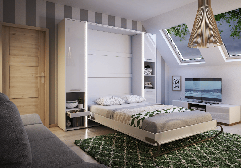 [CONCEPT CP-01+CP-07+CP-08 G] INSTALLATION SERVICE FOR CP-01 Vertical Wall Bed Concept Pro 140cm with Storage Cabinets