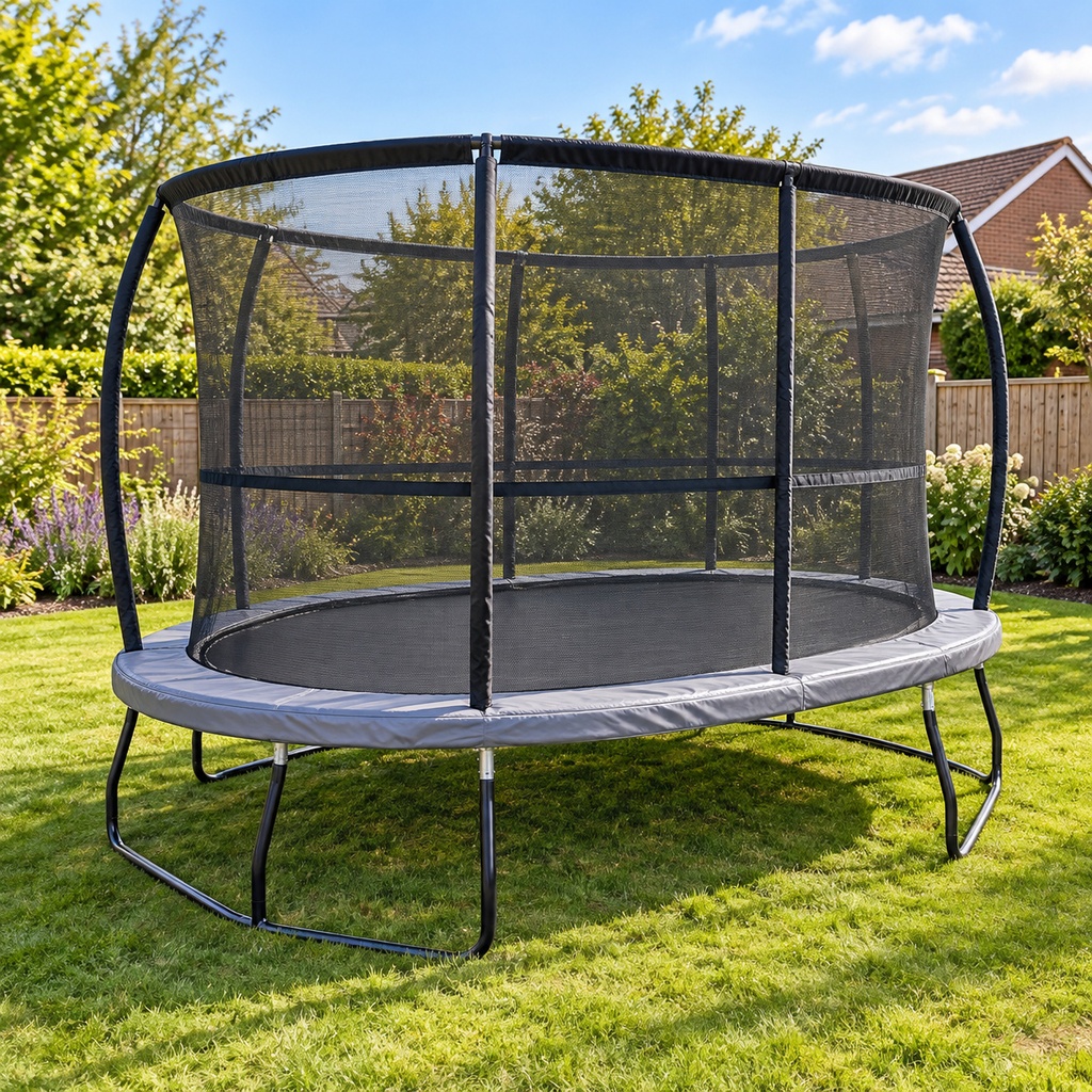 INSTALLATION SERVICE FOR North Pioneer Trampoline — Oval / 12ft x 8ft / Trampoline + Cover Bundle