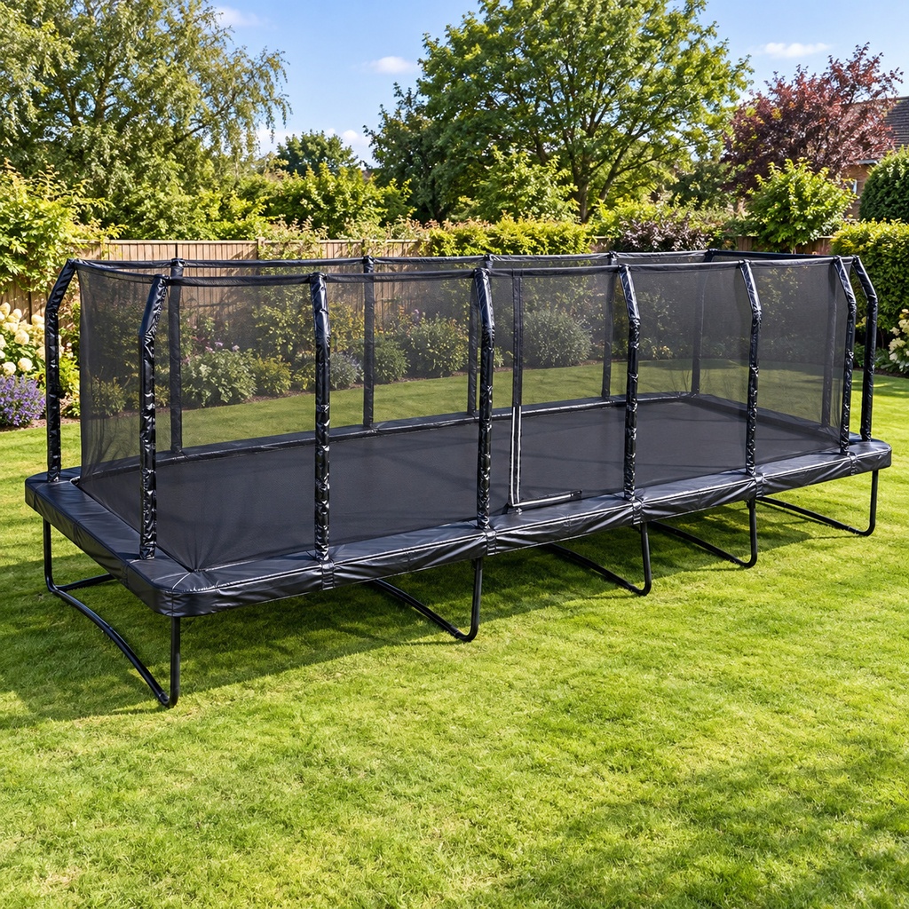 INSTALLATION SERVICE FOR 23ft x 10ft JumpPRO® Xtra Giant Black Rectangular Trampoline
