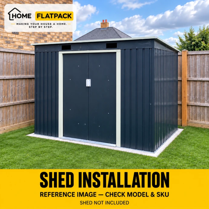 INSTALLATION SERVICE FOR Mercia The Curved Roof Helios Log Cabin - 4m x 3m / 44mm / (UPVC Windows & Door) - White