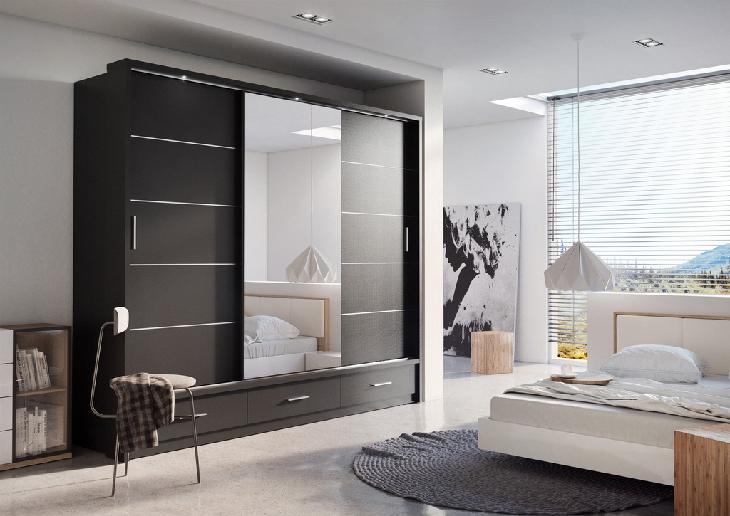 [ARTI AR-01-ST] INSTALLATION SERVICE FOR Arti AR-01 Sliding Door Wardrobe 250cm Oak Sterling / 250cm