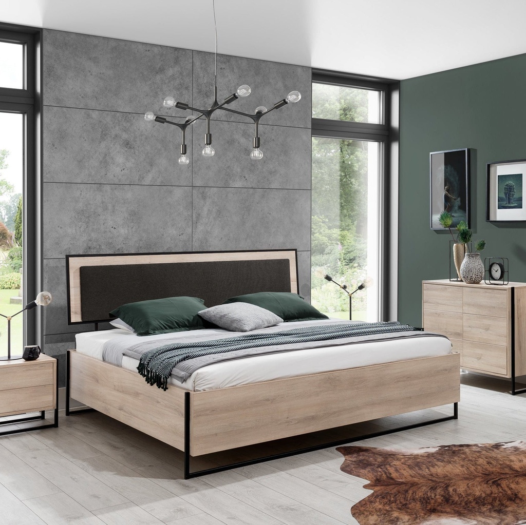 [LFR-LP-160] INSTALLATION SERVICE FOR PHANTOM FURNITURE NE Loft Lorenzo – Bed with Storage 160 × 200 cm