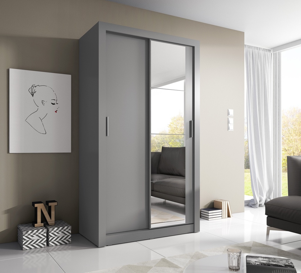 [ARTI AR-06-W] INSTALLATION SERVICE FOR Arti 6 - 2 Sliding Door Wardrobe 120cm White Matt / 120cm