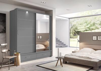 [ARTI AR-05-B] INSTALLATION SERVICE FOR Arti AR-05 Sliding Door Wardrobe 200cm Black Matt / 200cm