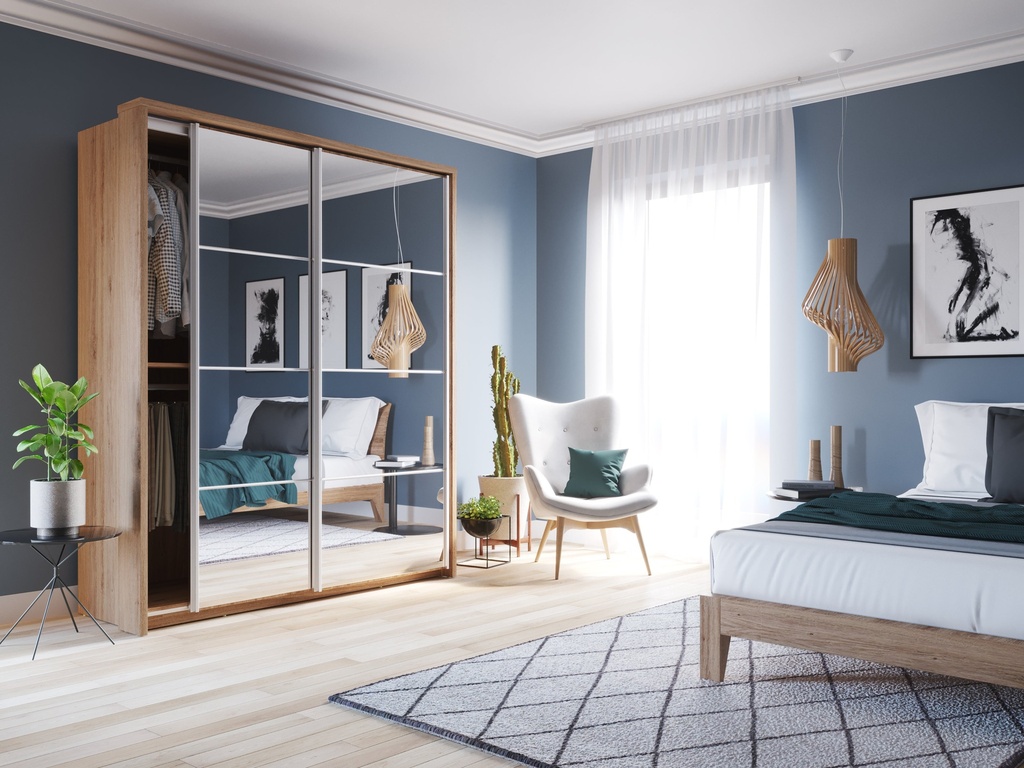 [ARTI AR-17-W] INSTALLATION SERVICE FOR Arti AR-17 Sliding Door Wardrobe 180cm White Matt / 180cm