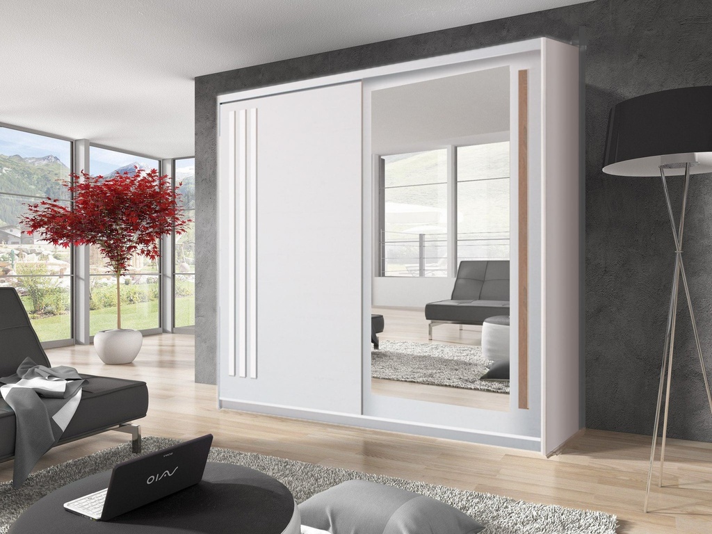 INSTALLATION SERVICE FOR Effect 2 Sliding Door Wardrobe 200cm Anderson Pine / 200cm
