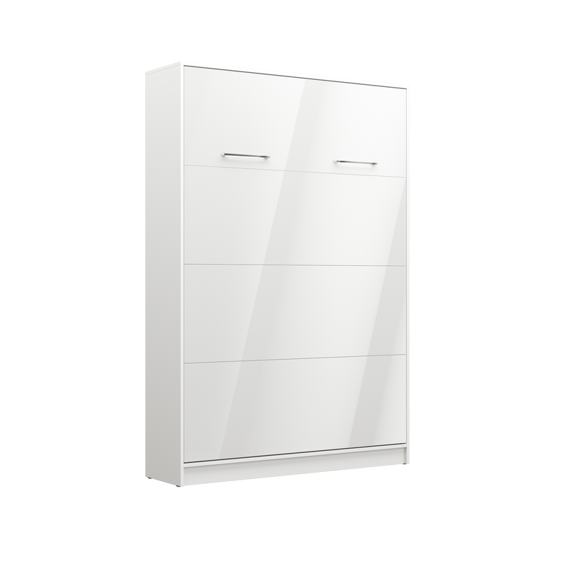[BS-P-V-90-WG] Basic Murphy Bed Vertical - White Gloss 90, 120, 140 x 200 cm - 90x200 cm