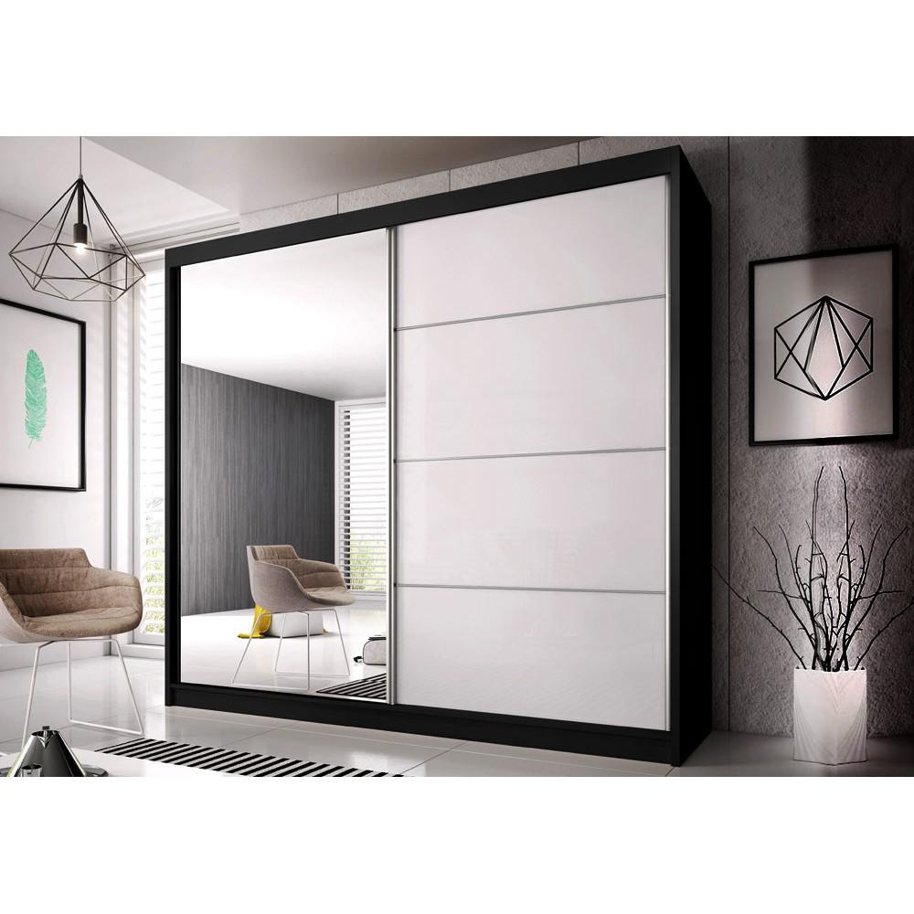[MULTI35-B-233] INSTALLATION SERVICE FOR Multi 35 Sliding Mirror Door Wardrobe 233cm Black Matt / 233cm