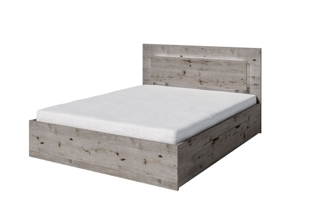 [TG-R20154/R20154-52-B] INSTALLATION SERVICE FOR PHANTOM FURNITURE MO Togo 52 Bed – Oak Wellington 180 x 200 cm - No