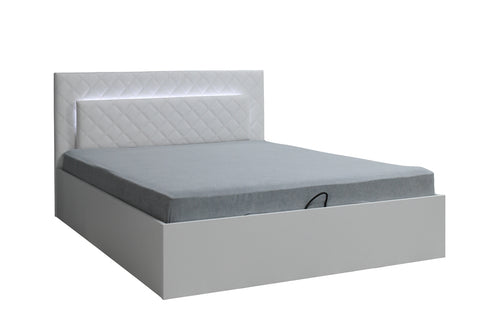 PANAREA 82 Bed – White with Storage 180 x 200 cm - No
