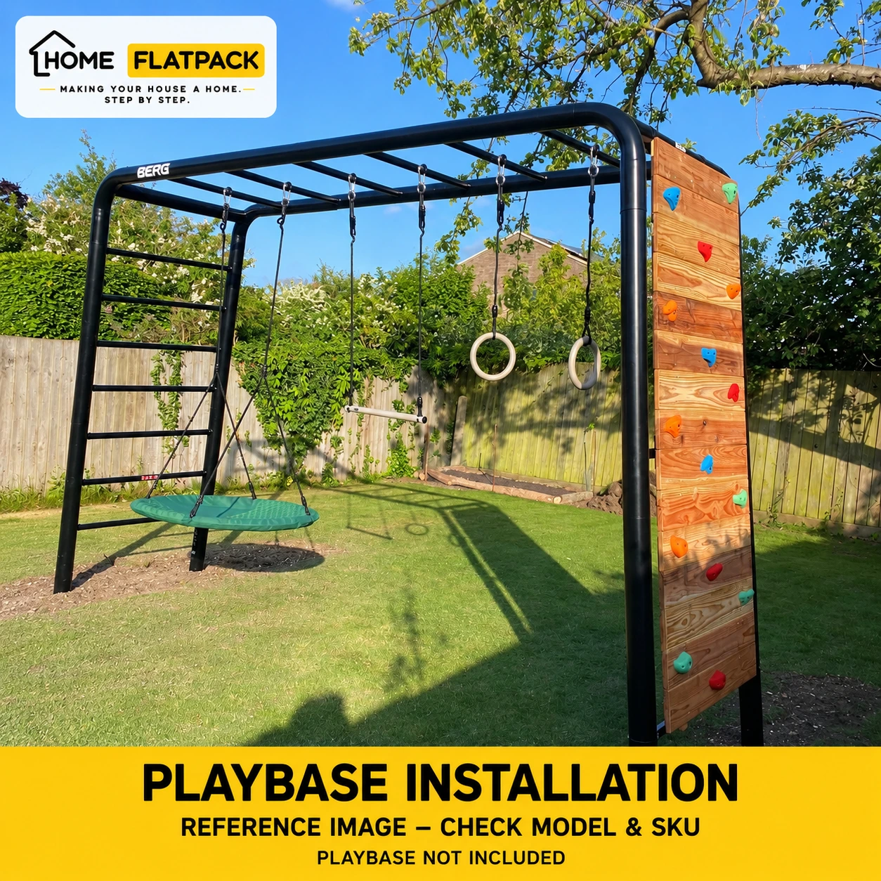 INSTALLATION SERVICE FOR BERG PlayBase Hammock