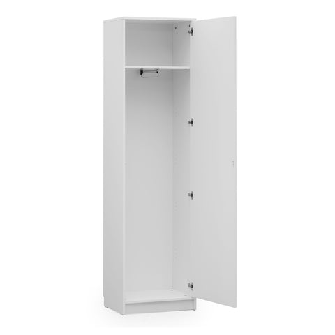 INSTALLATION SERVICE FOR PHANTOM FURNITURE Basic Wardrobe with Hanging Rail and Shelf - White Matte