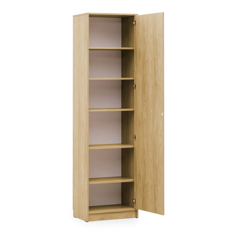 INSTALLATION SERVICE FOR PHANTOM FURNITURE Basic Wardrobe with Shelves - Oiled Oak