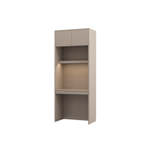 INSTALLATION SERVICE FOR PHANTOM FURNITURE GENIUS Desk Shelf Unit – 90 cm Wide - Congo