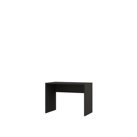 INSTALLATION SERVICE FOR PHANTOM FURNITURE Genius Desk – Freestanding Desk - Black and Lancelot Oak
