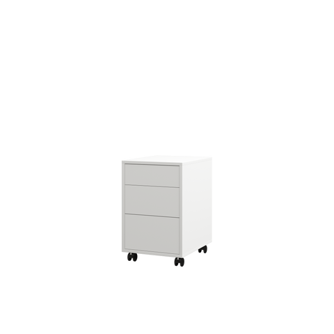INSTALLATION SERVICE FOR PHANTOM FURNITURE Genius Mobile Storage Unit - White Matte