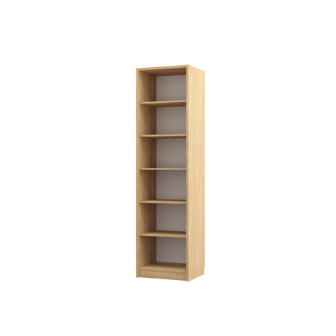 INSTALLATION SERVICE FOR PHANTOM FURNITURE Genius Open Shelving Unit with Shelves - Oiled Oak