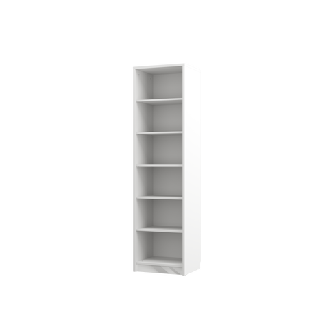 INSTALLATION SERVICE FOR PHANTOM FURNITURE Genius Open Shelving Unit with Shelves - White Matte