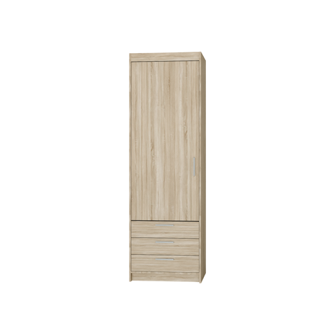 [ELENA SO01 3S] INSTALLATION SERVICE FOR PHANTOM FURNITURE LE Elena 1D 3S DL01 3S Wardrobe in Sonoma Oak