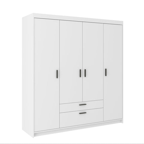 INSTALLATION SERVICE FOR PHANTOM FURNITURE LE Elena 4D DL04 Wardrobe in White