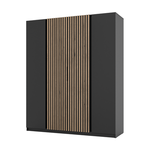 [LE KAJA BL/BL-EV 2F 2LAM] INSTALLATION SERVICE FOR PHANTOM FURNITURE LE KAJA BL/BL-EV 2F 2LAM Wardrobe - Wardrobe without LED lighting