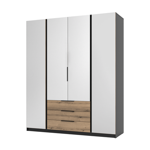 [LE KAJA BL/EV 4 LUSTRO 3S] INSTALLATION SERVICE FOR PHANTOM FURNITURE LE KAJA BL/EV 4 3S Wardrobe with Mirror - Wardrobe without LED lighting